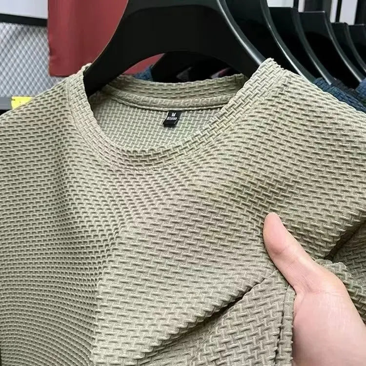 Bamboo Mesh Ice Silk T-shirt